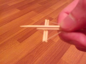 How to make a mini crossbow at home with his own hands. simple homemade. mini homemade