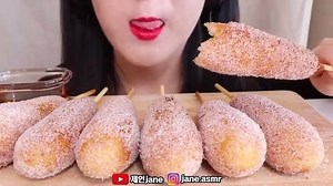 6K views · 159 reactions | ASMR *CHEESY CORN DOG *SPICY FIRE SAUCE | Mukbang | Facebook
