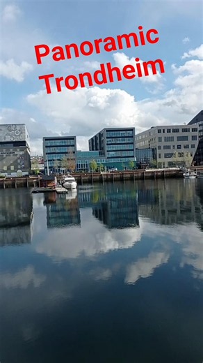 Want do you see Panoramic view of Trondheim #views #travel