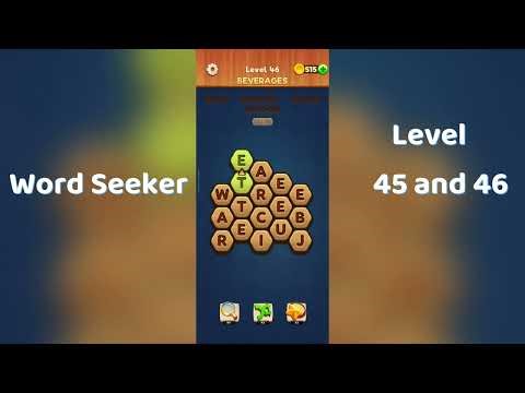 Word Seeker Level 45 Answer 🔍 | Word Seeker Level 46 Answer ✨ | Go Answer