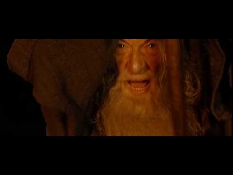 "You shall not pass!" - Gandalf