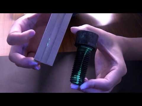 NDT Water Washable Fluorescent Penetrant Test