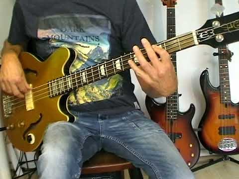 The Ventures - Wipe Out - Bass Cover