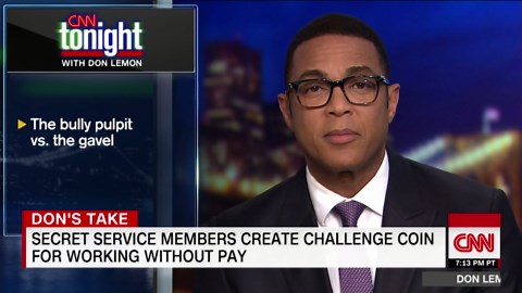 Secret Service members create shutdown challenge coin