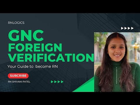 GUJARAT NURSING COUNCIL : FOREIGN VERIFICATION