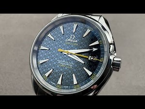 Omega Seamaster Aqua Terra James Bond Limited Edition (231.10.42.21.03.004) - Hands-On Watch Review