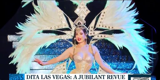 Burlesque icon Dita Von Teese kicks off Vegas residency