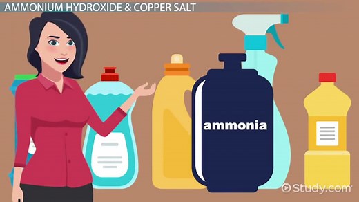 Using Ammonium Hydroxide & Sodium Hydroxide on Salts