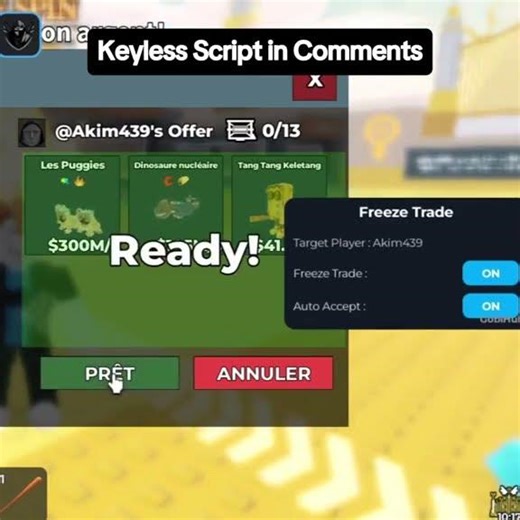 New steal brainrot trade machine script in comments auto accept
