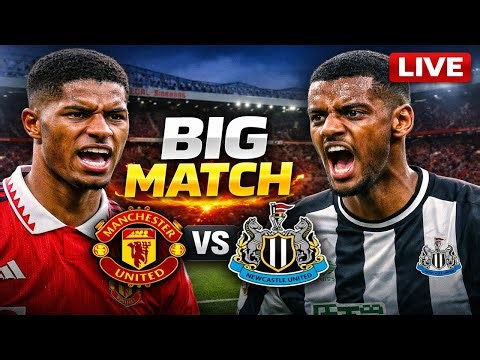 🔴 Manchester United vs Newcastle United LIVE | Premier League Match Simulation 2025 | MAN vs NEW ⚽