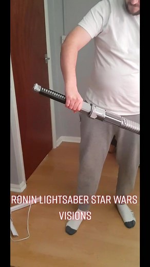 Star Wars Ronin Lightsaber with Padawan Outpost Electronics #padawanoutpost #starwars #starwarsvisions #starwarsvisionsanime #starwarslightsaber #starwarslightsabers #sith #darkside #lightsaber #lightsabers #lightsabercollection #lightsabercollector #starwarscollection #starwarscollector