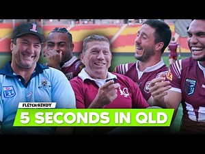 'Name 3 things you shout during s*x!" Maroons are put to the test 📝 | Fletch & Hindy | Fox League