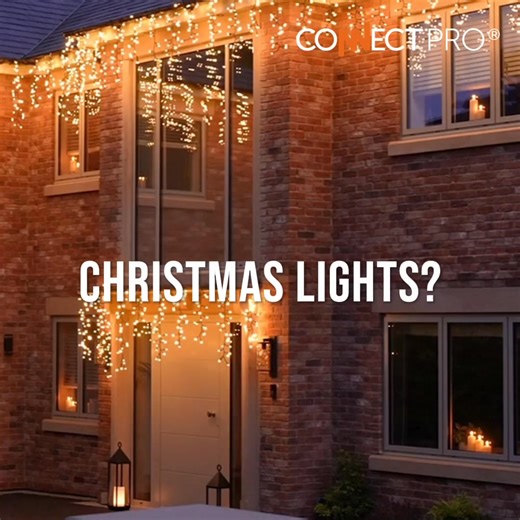 Want outdoor Christmas lights but don't have power? 🔌 Choose ConnectGo® lights and easily switch between mains and battery power. ✅ Up to 8 weeks battery running time ✅ Handy 6hr timer function ✅ Use regular or rechargeable batteries ✅ Over 30k Trustpilot reviews | festive-lights.com