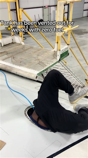 Tank Diving in Aircraft Maintenance Operations