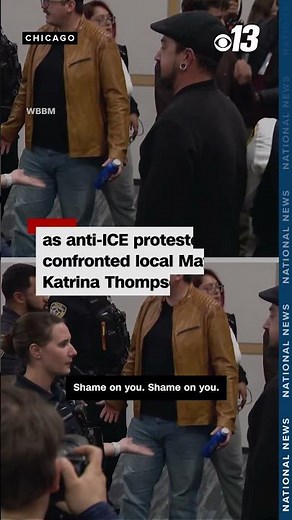 ICE protest shuts down village board meeting in Broadview, IL