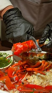 Kay’s Steak & Lobster  on Instagram: "Yuppp..This part is tougher to crack… even more than the claw itself. But inside, it’s filled with sweet, delicate lobster meat that’s simply too good to waste. And if it feels tricky ..just let us know. We’re always happy to crack it open for you."