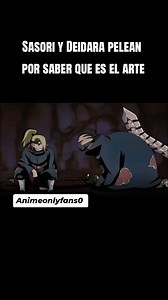 Sasori y Deidara pelean por saber que es el arte #narutoshippuden #anime #naruto #animegirls en este capítulo del anime Naruto Shippuden | Animeonlyfans0