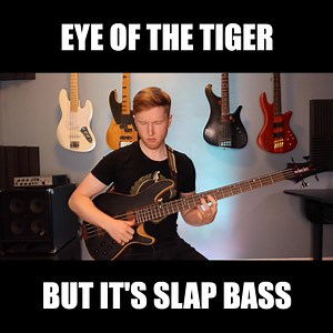 842K views · 22K reactions | Hey everyone, it's been a while!  Here's my cover of Eye Of The Tiger! If you wanna learn how to play like this you can get my course, Mastering The Masters here (50% off right now): https://bassmasters.co/ | Charles Berthoud | Facebook