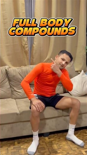 Compound Full Body Workout at Home (No Equipment)