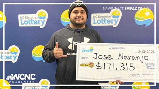 Charlotte chef wins lottery