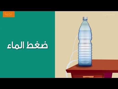 تجربة ضغط الماء