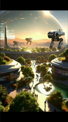 “Life Inside the Dome – The City on Mars”#futurecity