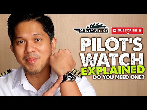 Pilot watch explained by an airline pilot