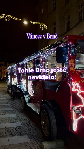 28K views · 7.7K reactions | Vánoční expres Brno  Brno má letos...