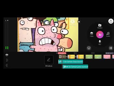 Cartoon run sound effects