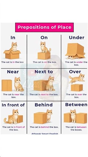Preposition of Place #vocabulary #english #grammarquiz #vocabulary #englishgrammar #englishlanguage