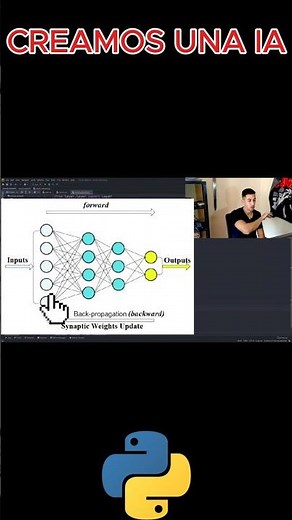 Creando una IA en Python desde 0!! #python #ia #redesneuronales #artificialintelligence