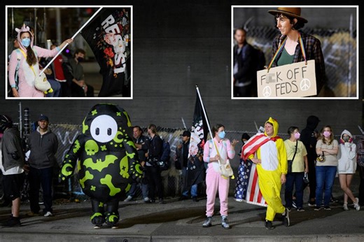 Protesters clash with ICE agents as Trump deploys federal troops to ‘war-ravaged’ Portland