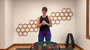 NEW WORKOUT!! This is a follow up to the recent "Foundational 15" workout for beginners. Link to both in comments. These are great if you're new to rebounding, but don't be alarmed if you don't get through the entire workout. Something to build toward! Enjoy! | Earth & Owl