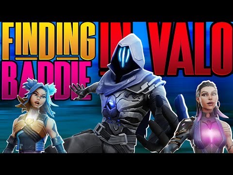 Finding Baddies IN VALORANT💗 | your fav streamer 🔴