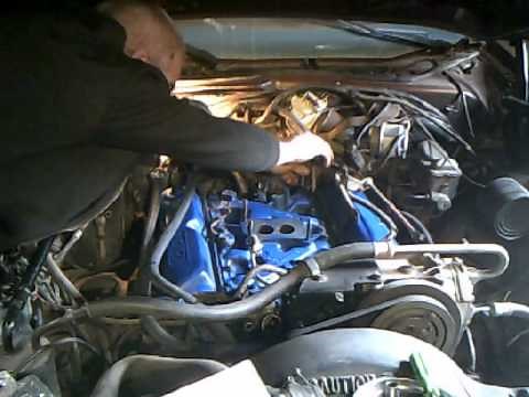 Installing V-8 Ford intake Manifold