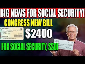 Congress Unveils $2,400 Relief Plan: Stimulus Checks for Social Security & SSDI - Dates Announced!