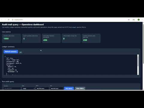 Day 61: Audit Trail Query API.