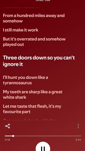 alien boy - Oliver tree #lyrics #olivertree #lyricsvideo #spotify