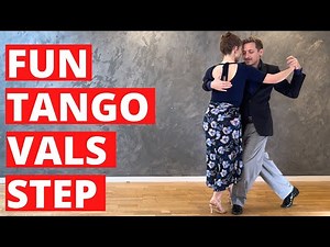 More Tango Vals Creativity: Easy Cadena Step For Tango Vals