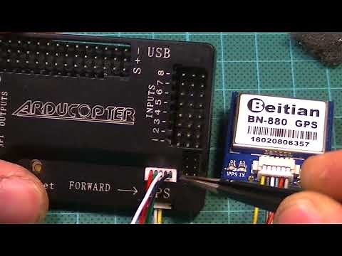 Настройка и подключение APM 2.8 и GPS Beitian BN-880