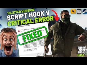 Latest Script Hook V Update Fix | GTA 5 Unknown Game Version Error Solved (2025)
