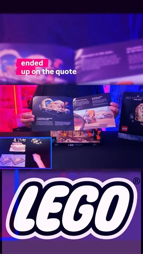 ARE THESE QUOTES BETTER? LEGO PODRACE DIORAMA REVIEW #LEGO #legostarwars #legoshorts #starwars