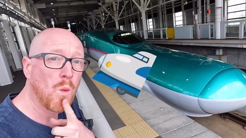 Inside Japan's insanely luxurious first class bullet train!