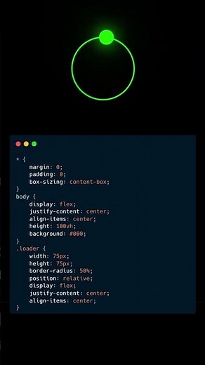 Creative Loading Animation using HTML & CSS with Source Code | CSS Loader