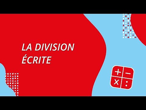 La division écrite