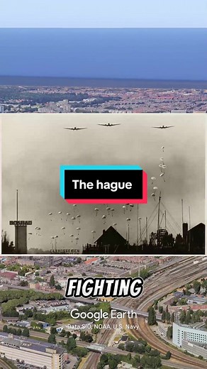 The battle of the hague. 🇳🇱🪖 #history #worldwar2 #fyp #historytok