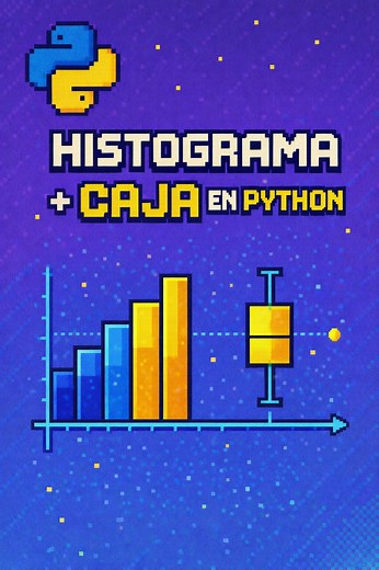 Programm Path on Instagram: "Dos gráficos en una sola imagen: histograma + boxplot 📊🐍 (perfecto para explorar tu data rápido). Síguenos y ve al link de la bio para comprar nuestros cursos 🚀 #programacion #aprendeentiktok #python #datascience #estadistica"