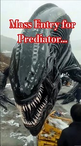 🔥 Predator vs Alien 👽 Epic Sci-Fi Intro | Ultimate Battle Begins ⚔️ | #Predator #Alien #Shorts