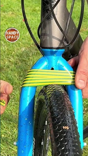 Cyclists, Take Tape on Long Rides! Mudguard Hack! #bike