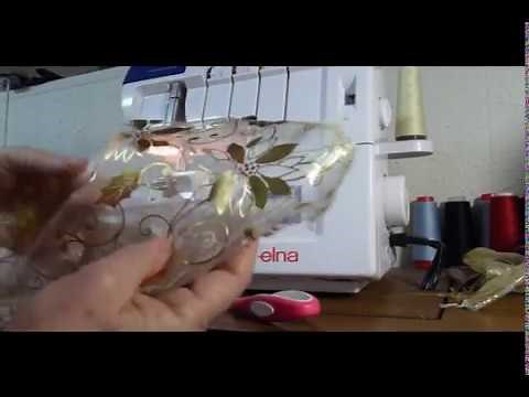 Elna 654 Serger - How to thread for a 4-thread overlock, tips & tricks